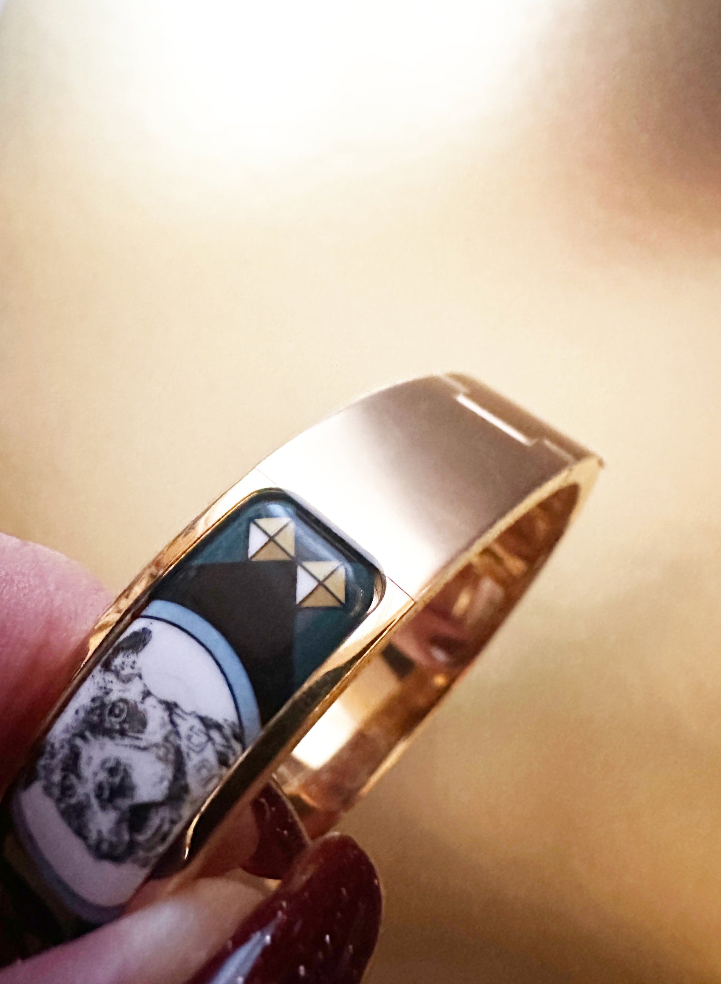 Hermes 100% Genuine Authentic Clic H Bangle Bracelet Colliers Et Chiens Brand New with Box