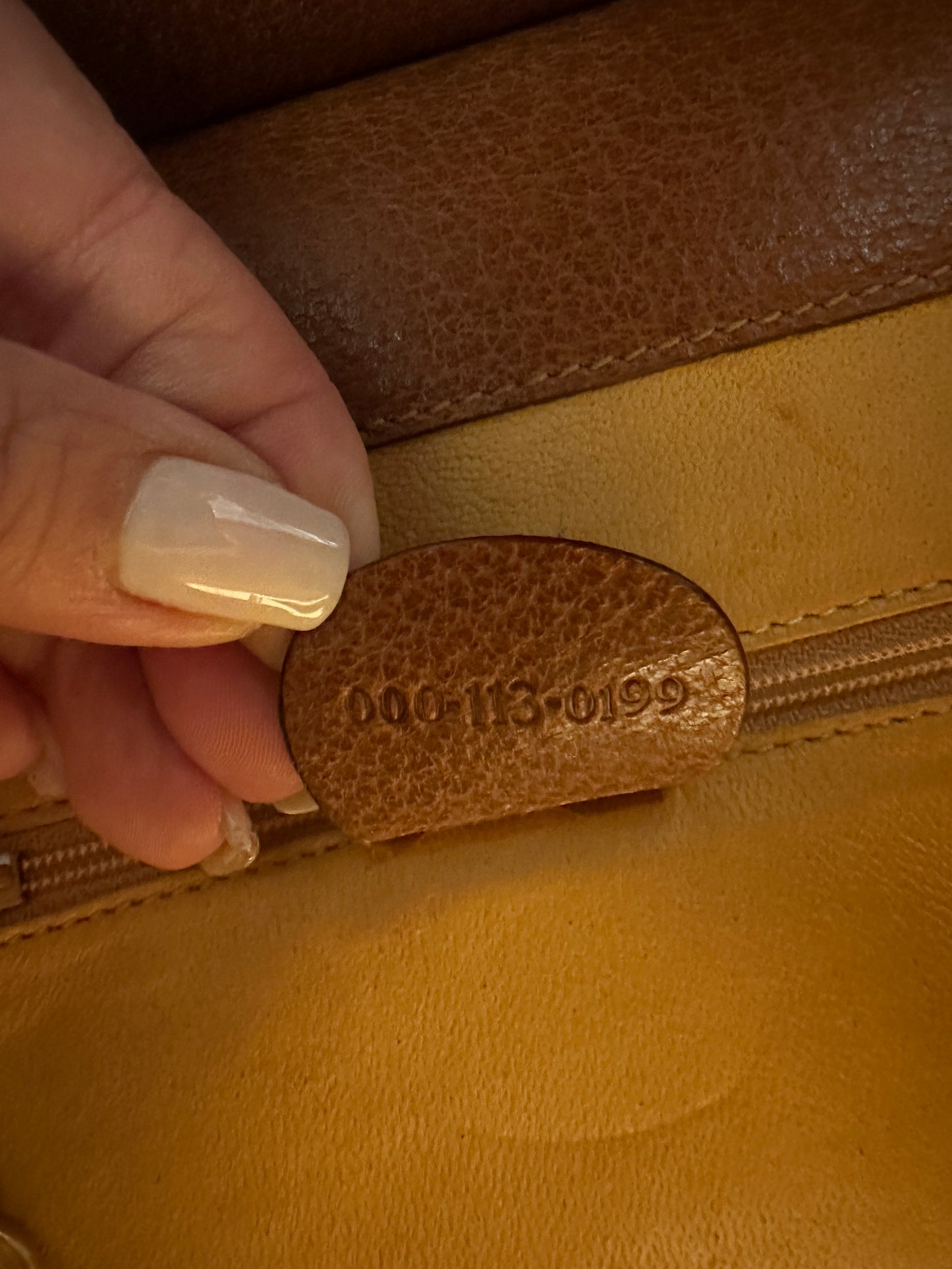 GUCCI VINTAGE 100% Authentic Genuine Top Handle Handbag with Shoulder Strap, 1999's, Good Condition