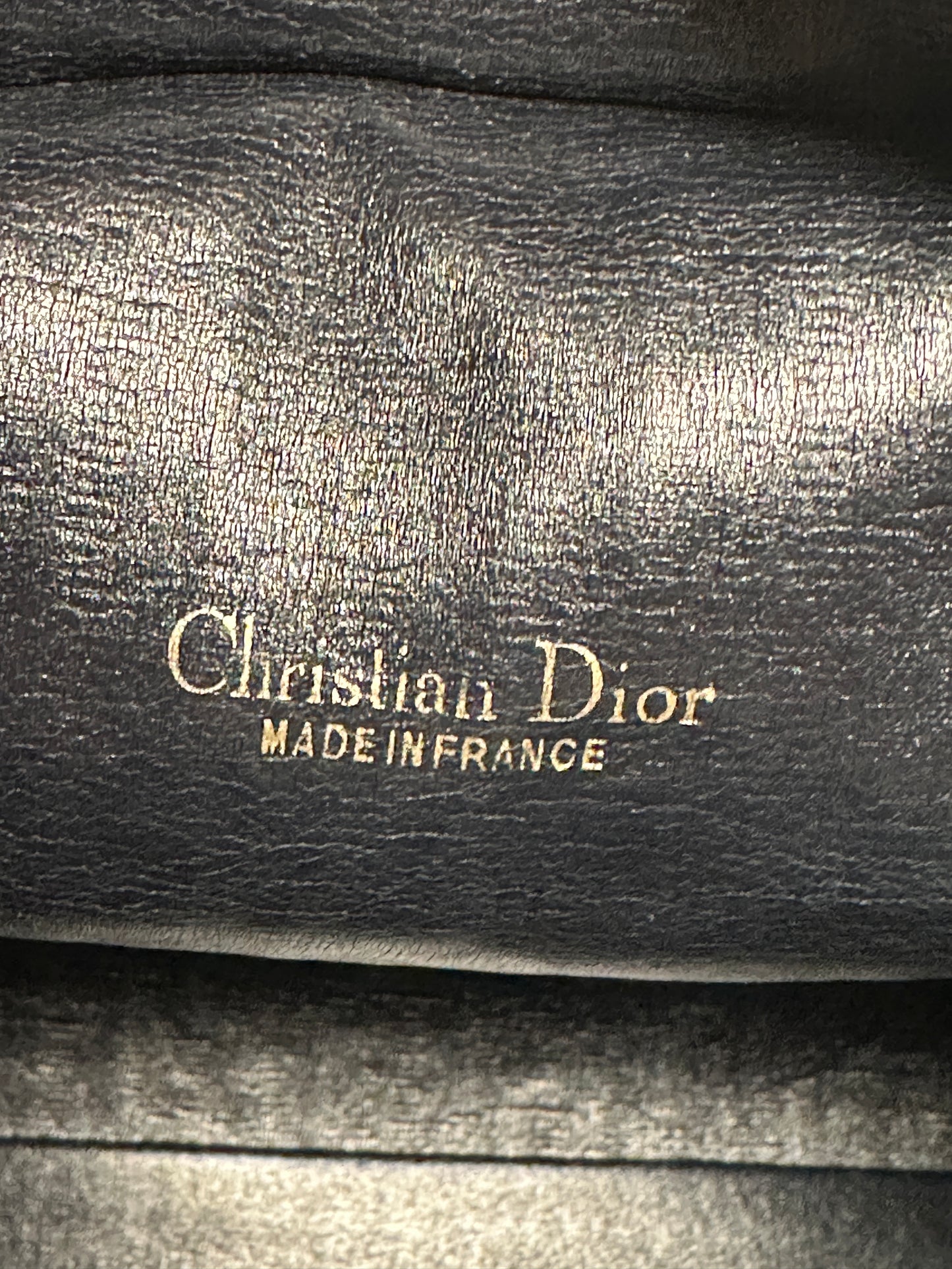 CHRISTIAN DIOR VINTAGE 100% Authentic Genuine Oblique Trotter Monogram Canvas Handbag, Blue, 2000's, Great Condition, Rare