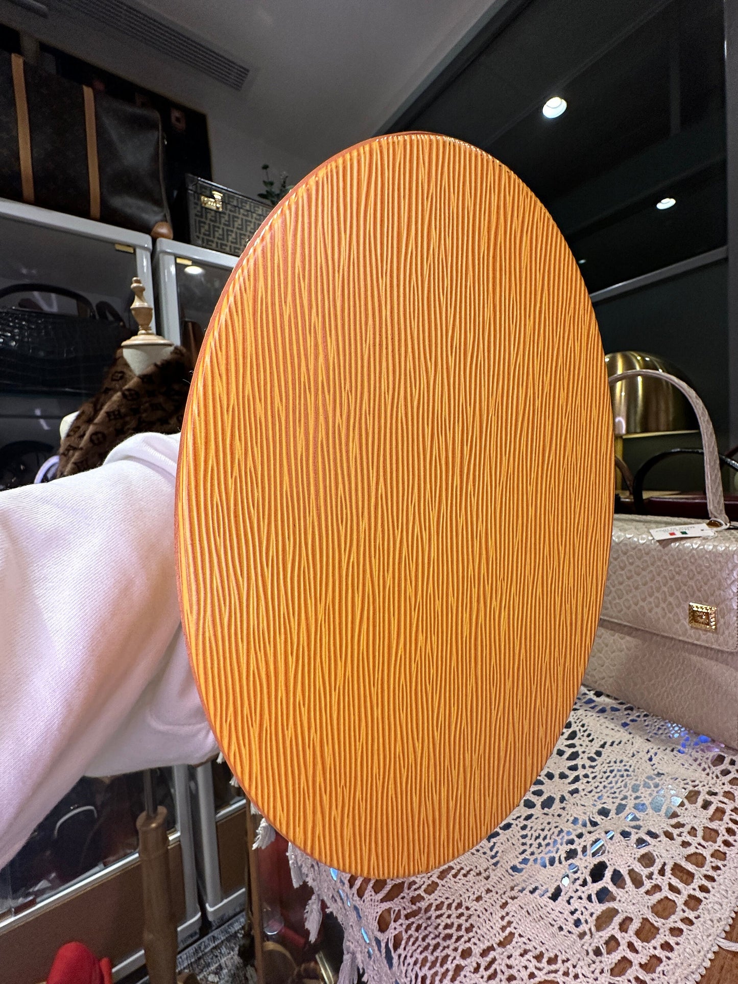 LOUIS VUITTON VINTAGE 100% Authentic Genuine, Epi Saint-Jacques Shoulder Bag, Yellow, 1993, Great Condition