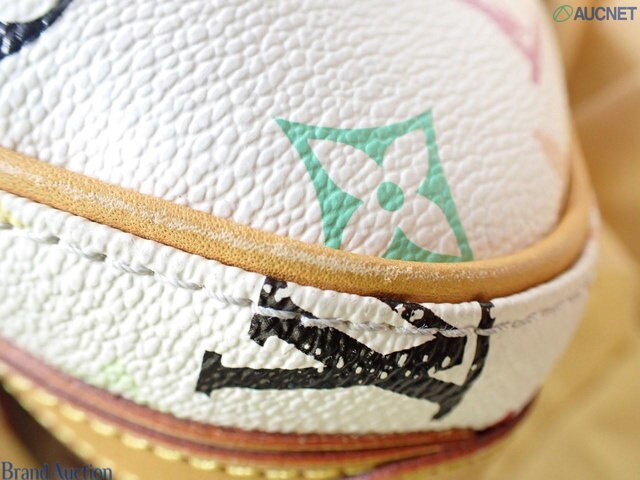 LOUIS VUITTON x Takashi Murakami VINTAGE 100% Authentic Genuine Handbag, Monogram Multi-color on White, 2000's, Great Condition