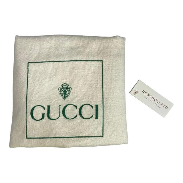 GUCCI VINTAGE 100% Authentic Genuine, Logo Embossed Top Handle Turn Lock Handbag, Black, late 1980's-early 1990's, Great Condition, Grade AB
