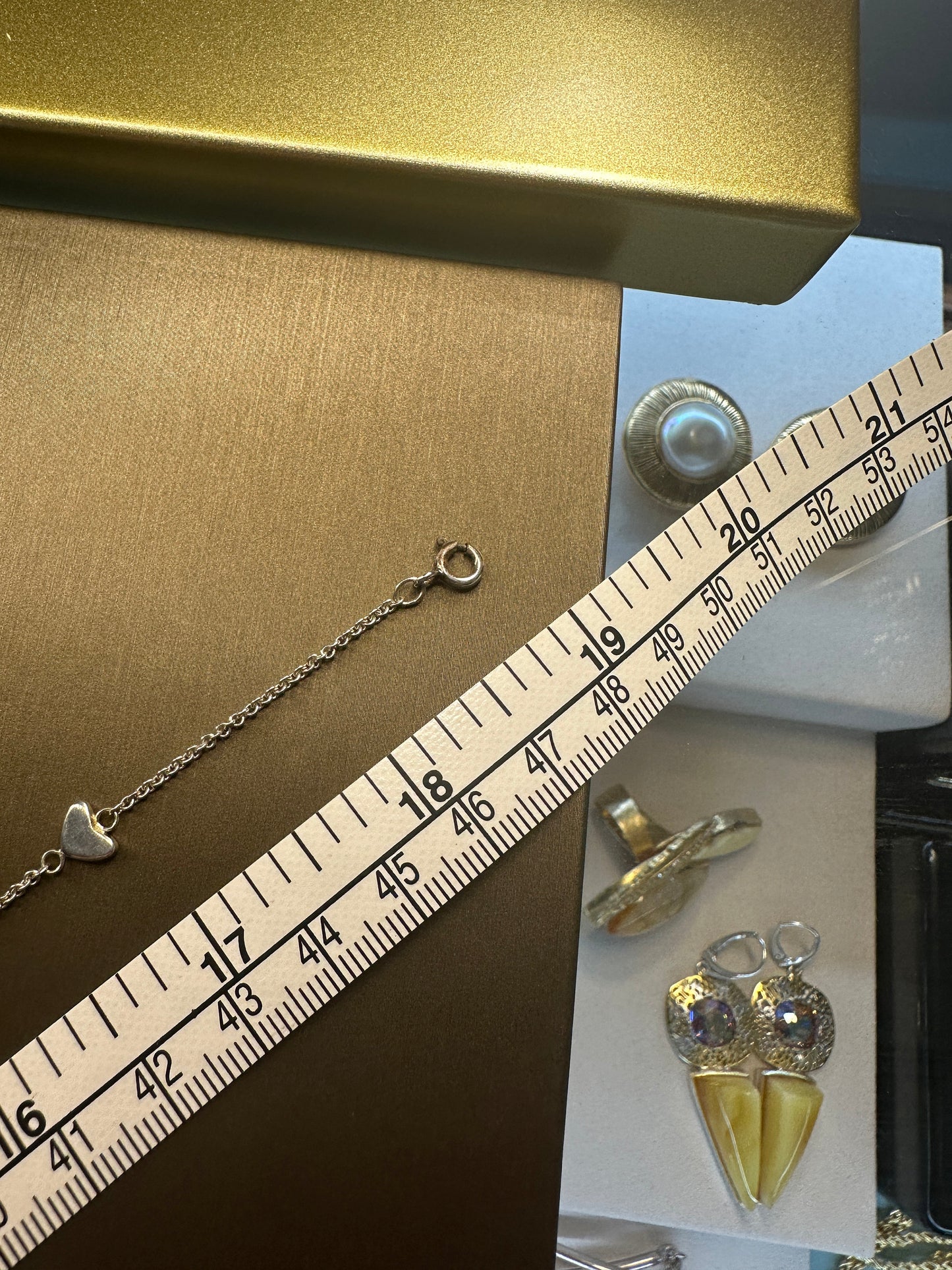 TIFFANY VINTAGE 100% Authentic Genuine Heart Necklace, 925 Silver, 1990's, Great Condition