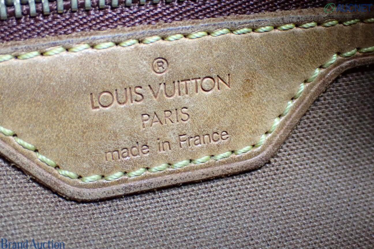 LOUIS VUITTON VINTAGE 100% Authentic Genuine Trotteur Shoulder Bag, Brown, Late 1990's, Condition, Grade B
