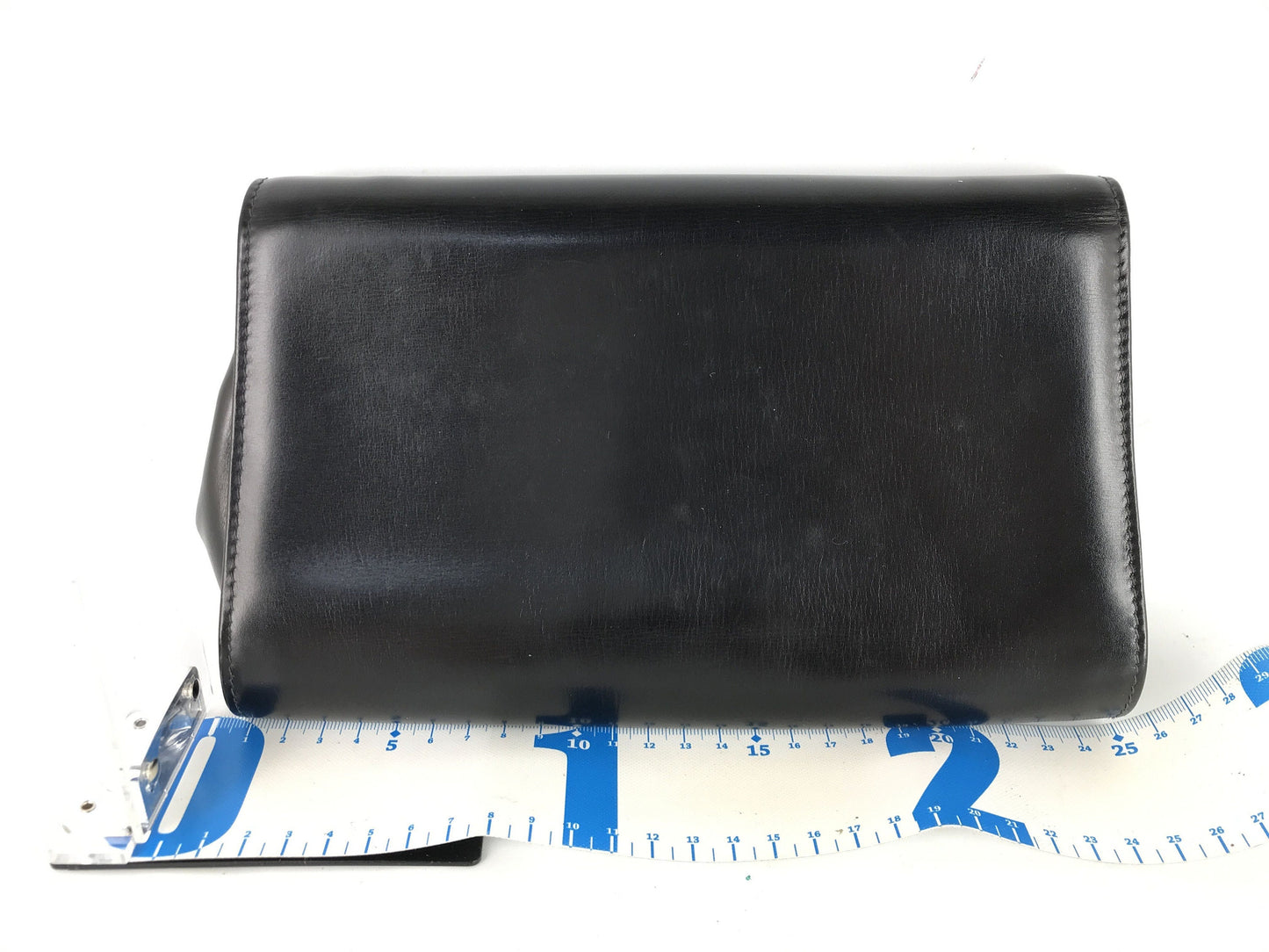 GUCCI VINTAGE 100% Authentic Genuine Leather Shoulder Bag, Black, 1980's, Great Condition, Rare