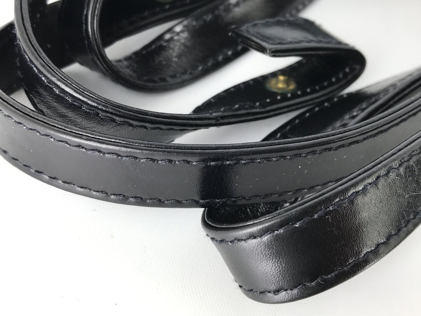 GUCCI VINTAGE 100% Authentic Genuine Leather Shoulder Bag, Black, 1980's, Great Condition, Rare