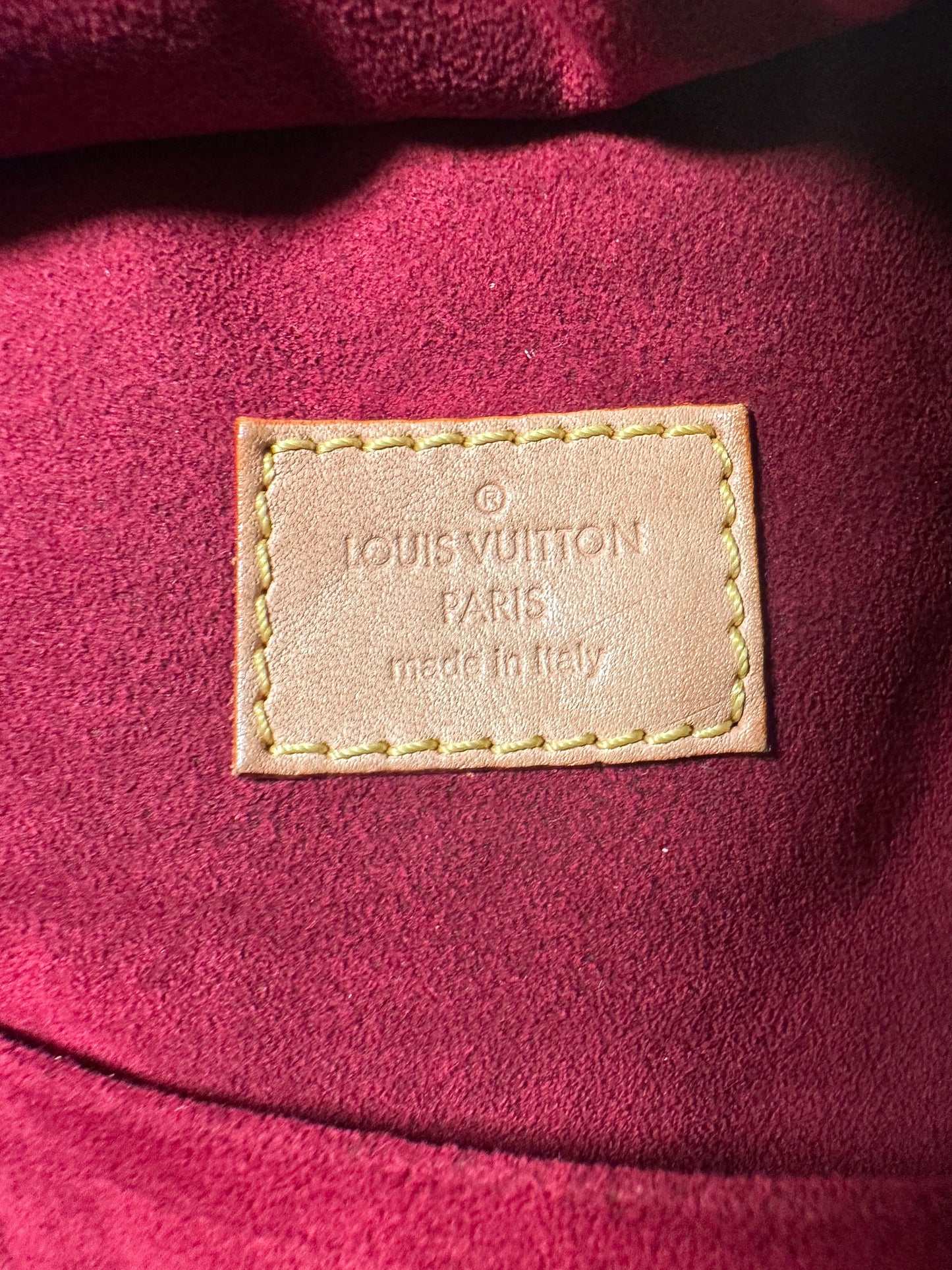 LOUIS VUITTON x Takashi Murakami VINTAGE 100% Authentic Genuine Shoulder Handbag, Monogram Multi-color on White, 2000's, Great Condition