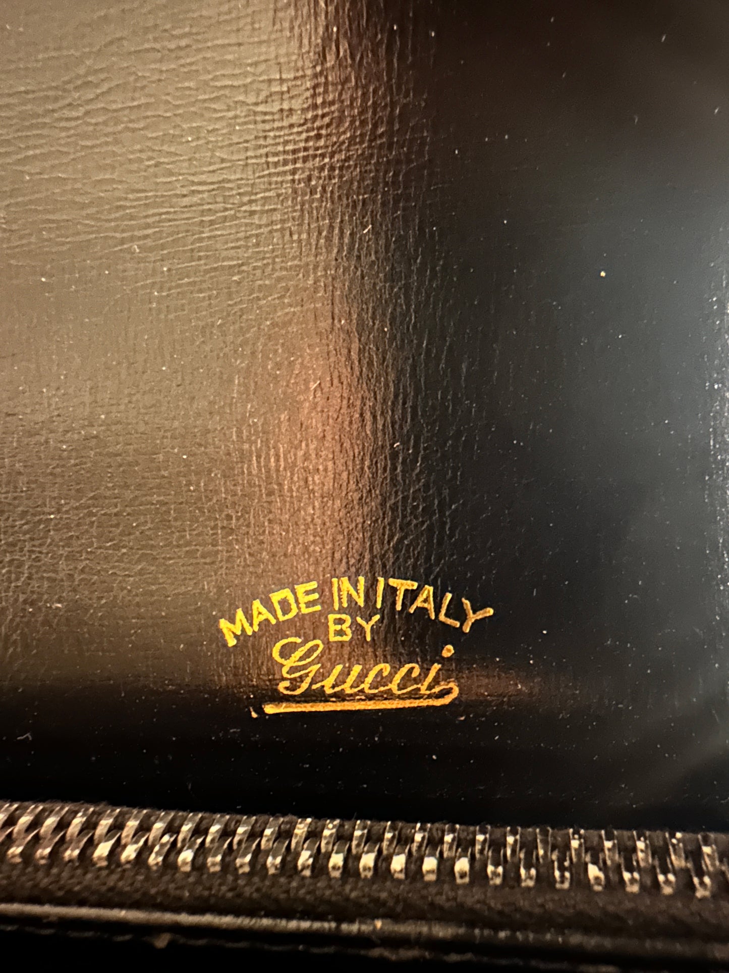 GUCCI VINTAGE 100% Authentic Genuine Top Handle Handbag with GG Buckle, 1980's, Good Condition