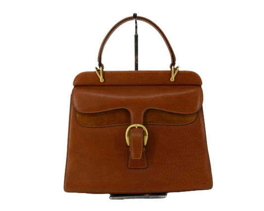 GUCCI VINTAGE 100% Authentic Genuine Top Handle Handbag with Shoulder Strap, 1999's, Good Condition