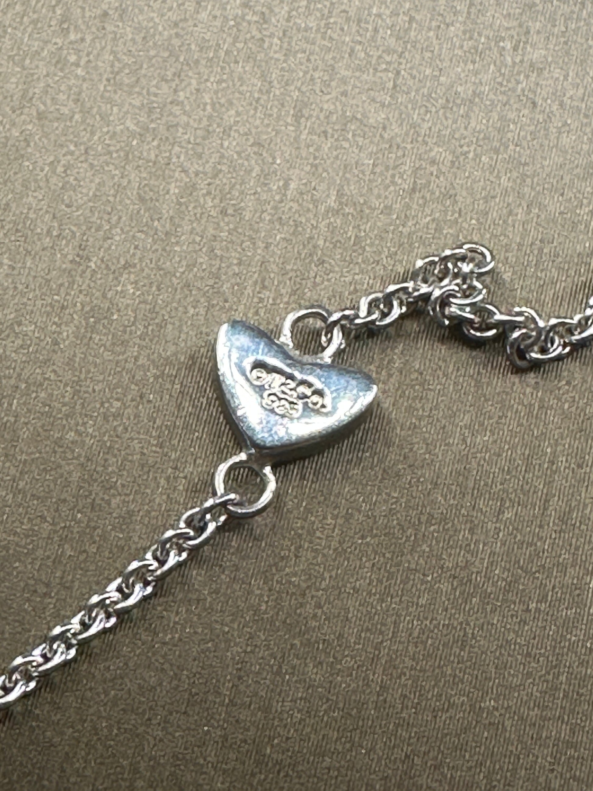 TIFFANY VINTAGE 100% Authentic Genuine Heart Necklace, 925 Silver, 1990's, Great Condition