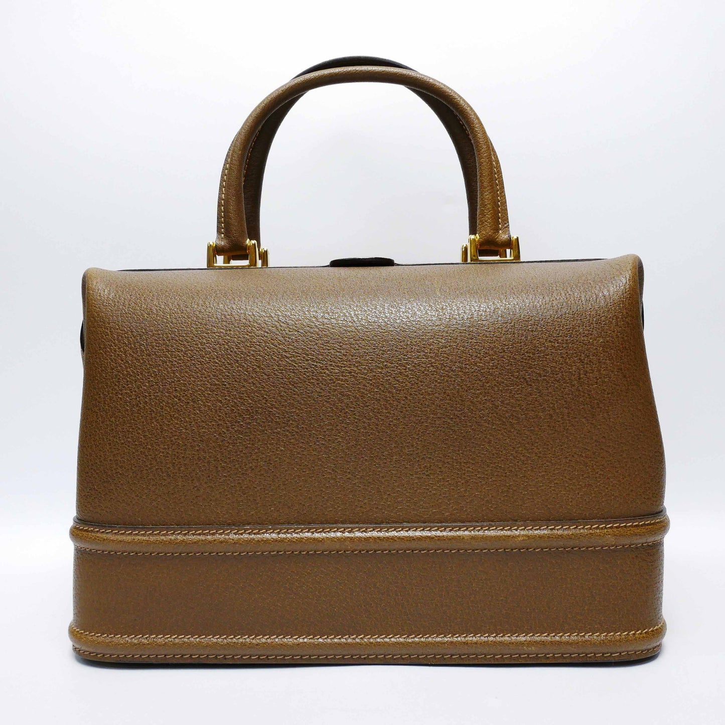 GUCCI VINTAGE 100% Authentic Genuine Doctor Bag, Brown, 1980's, Brown, Great Condition, Rare, Grade A